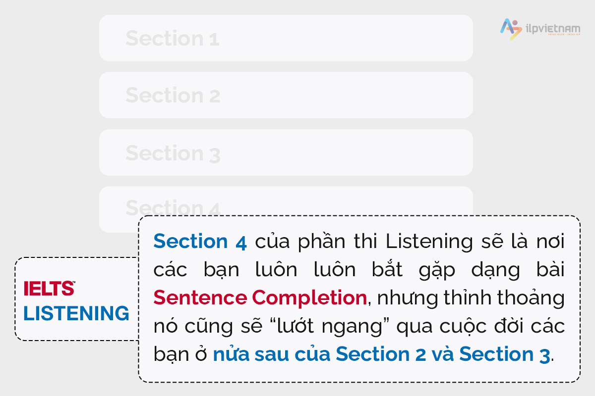 cách làm dạng bài Sentence Completion