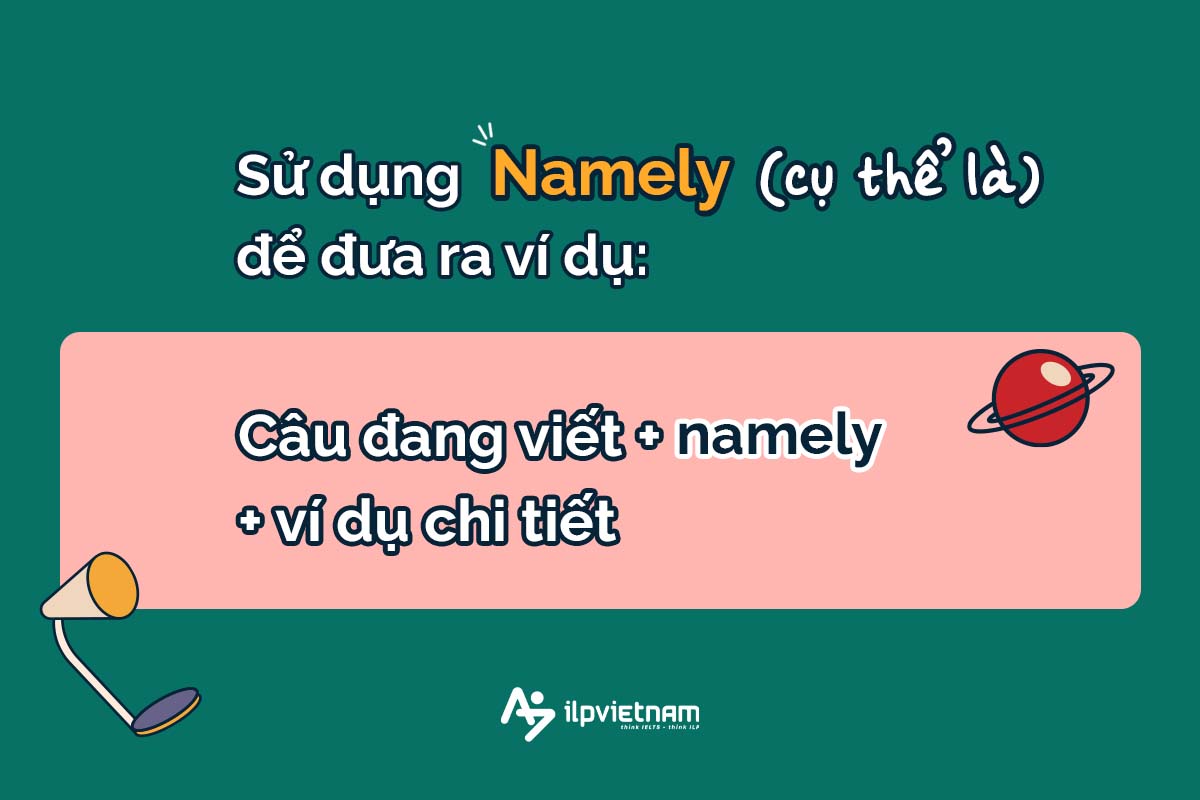 namely ví dụ trong ielts writing task 2