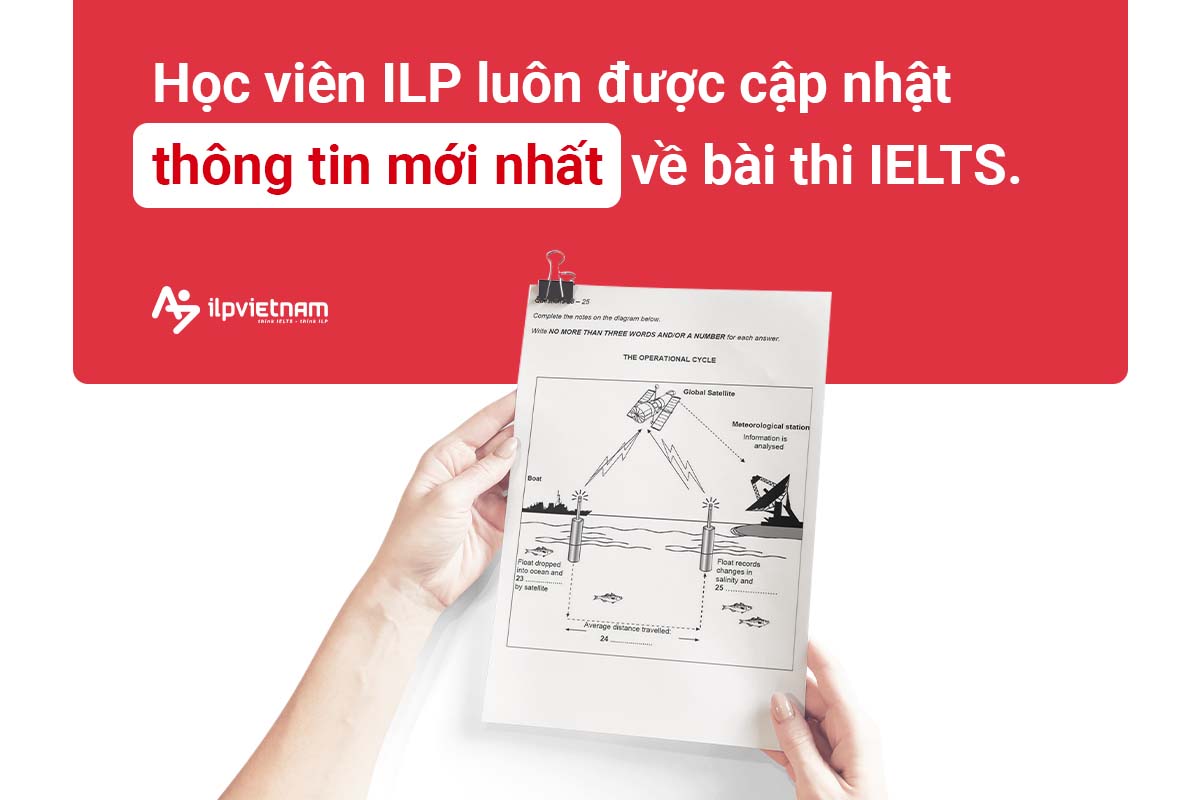 cập nhật thông tin ielts tại ILP