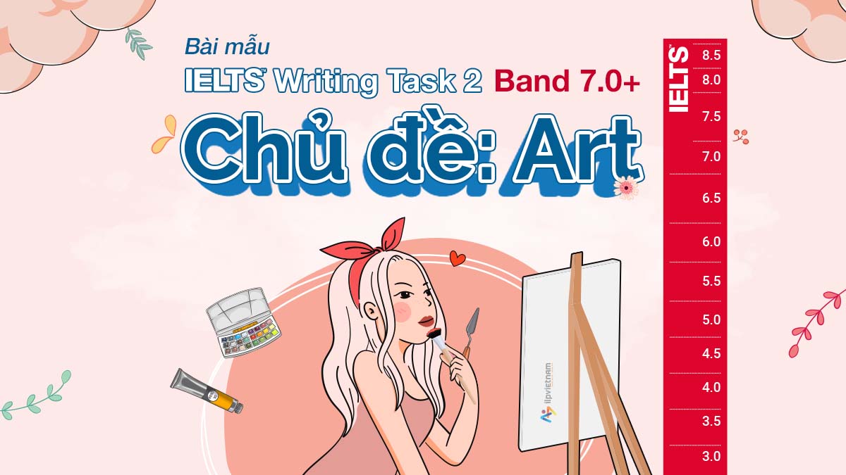 SAMPLE ESSAY IELTS WRITING TASK 2 BAND 7.5 – TOPIC: ART