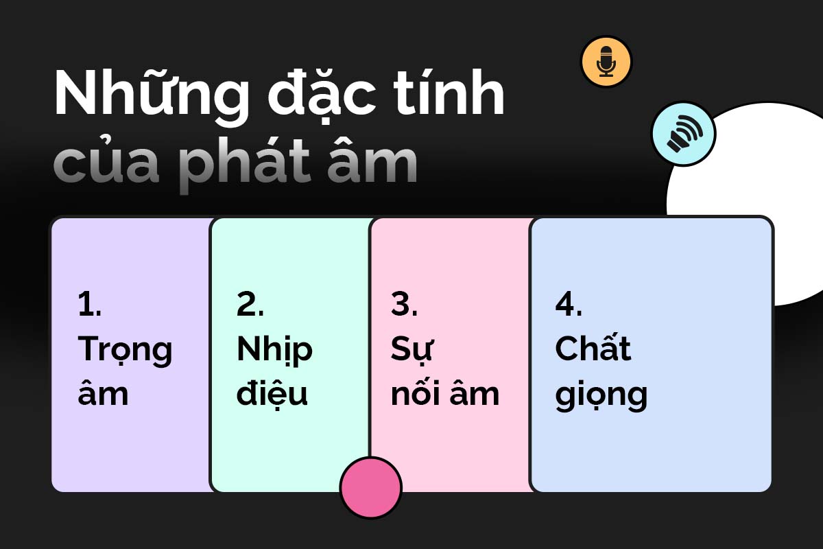 những đặc tính của ngữ điệu