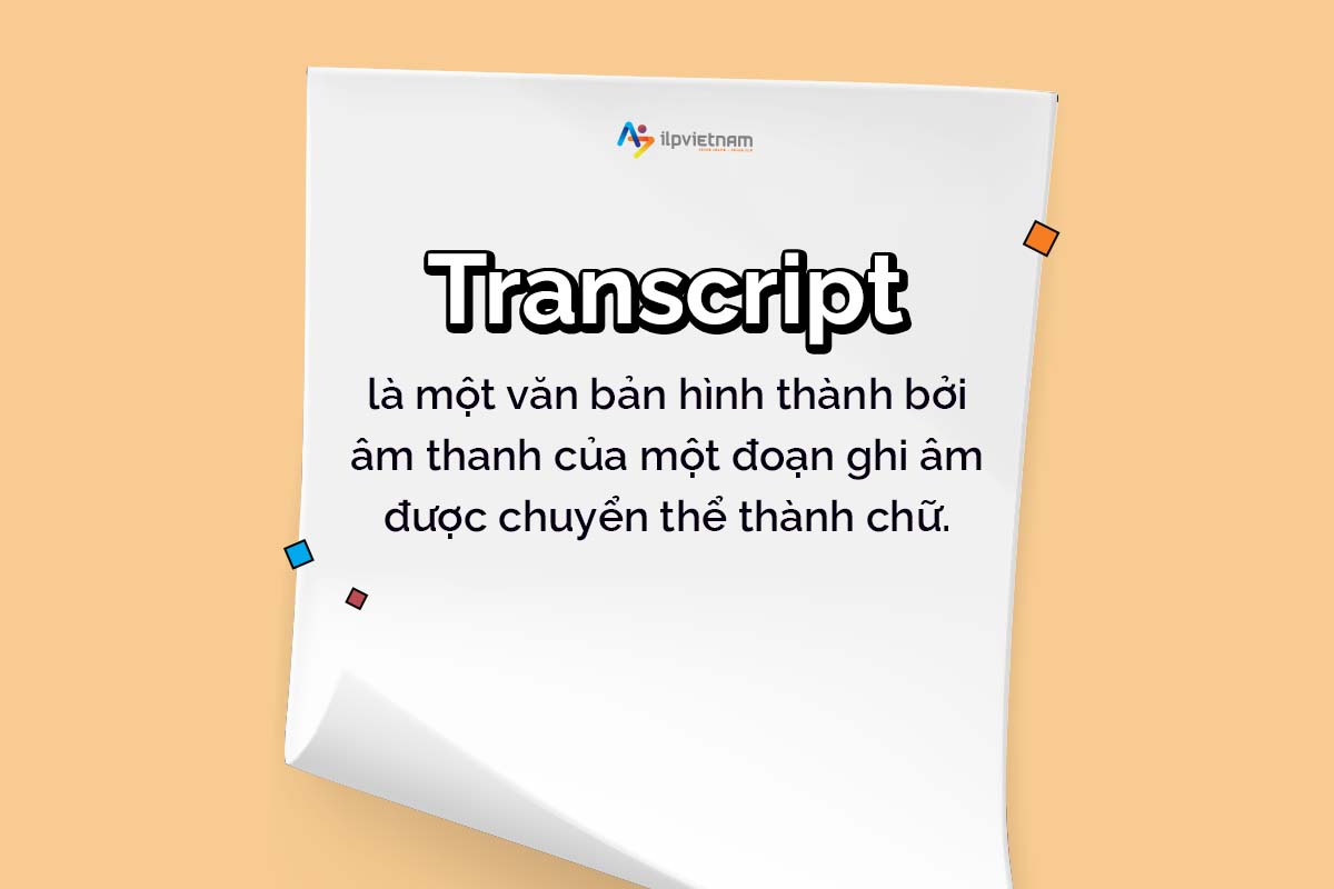 transcript trong kỹ năng nghe ielts