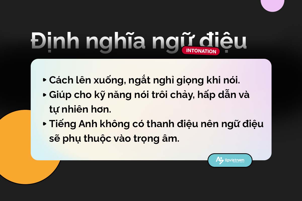 định nghĩa ngữ điệu trong tiếng anh