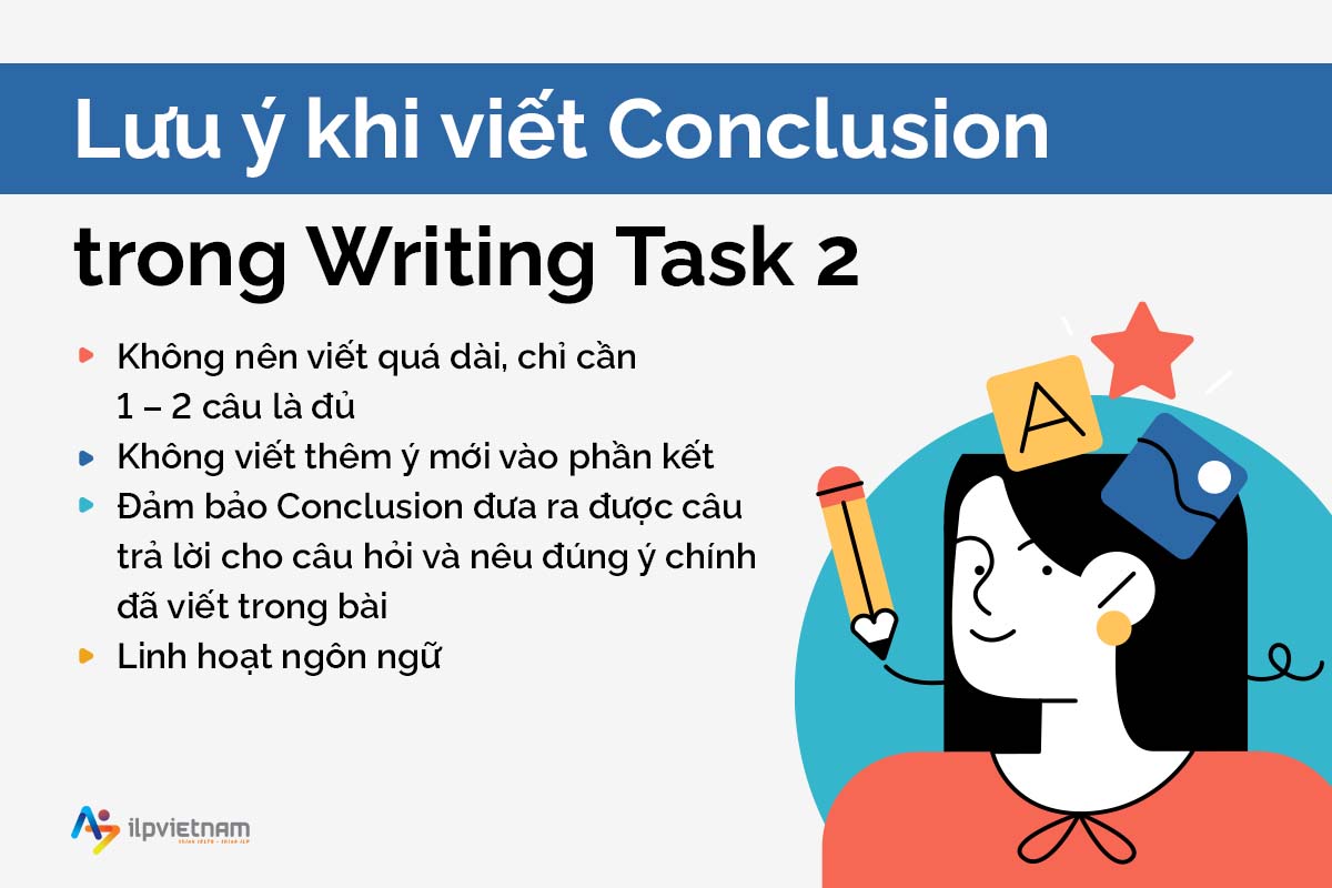 lưu ý khi viết conclusion - cách viết conclusion