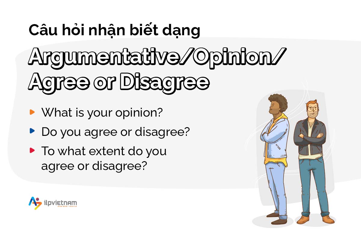 các dạng bài writing task 2 - nhận biết dạng agree & disagree