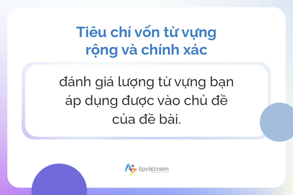 tiêu chí chấm điểm ielts writing 3