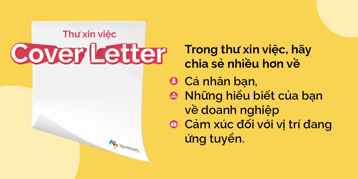 nội dung của thư xin việc