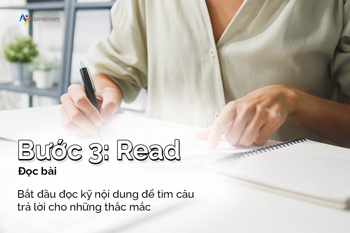 bước 3 sq3r - kỹ năng reading ielts