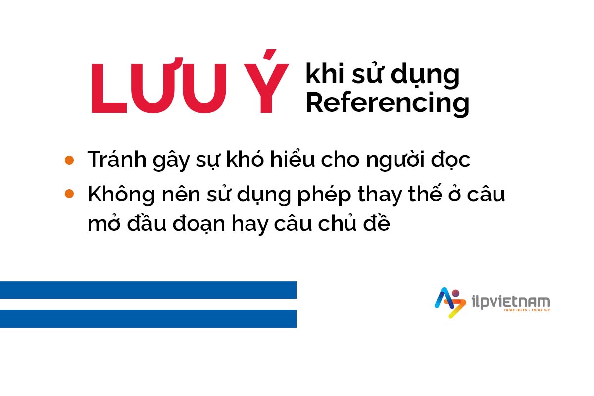 lưu ý khi sử dụng referencing