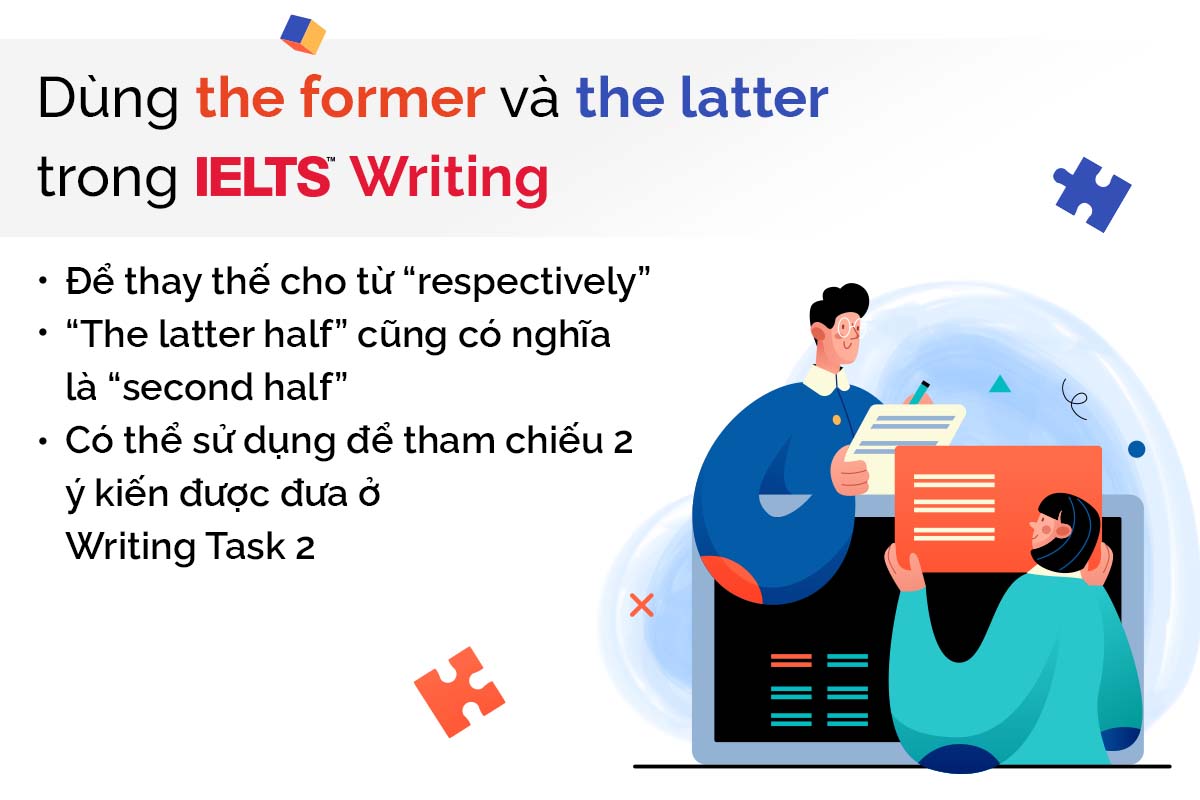 dùng the former the latter trong ielts writing - ngữ pháp trong tiếng anh