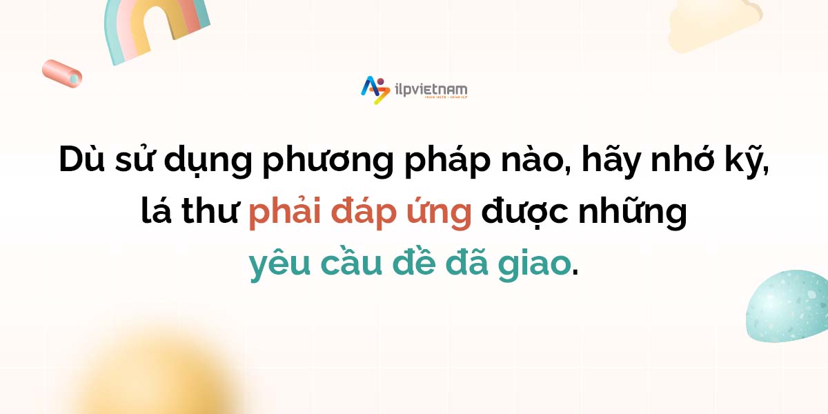 điều quan trọng nhất khi viết thư khiếu nại