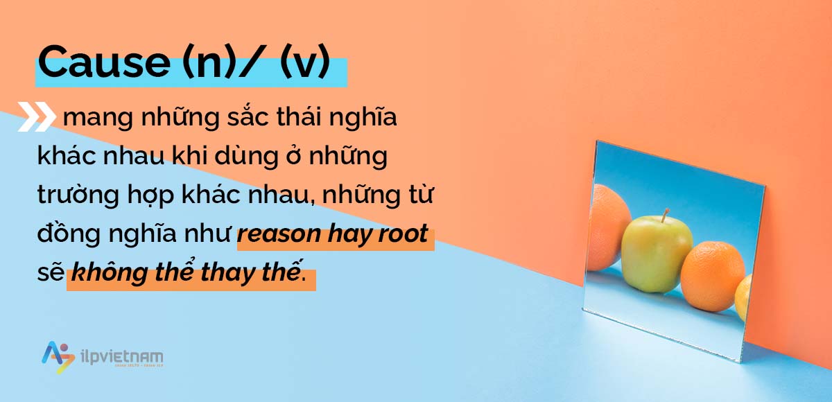 từ đồng nghĩa với cause