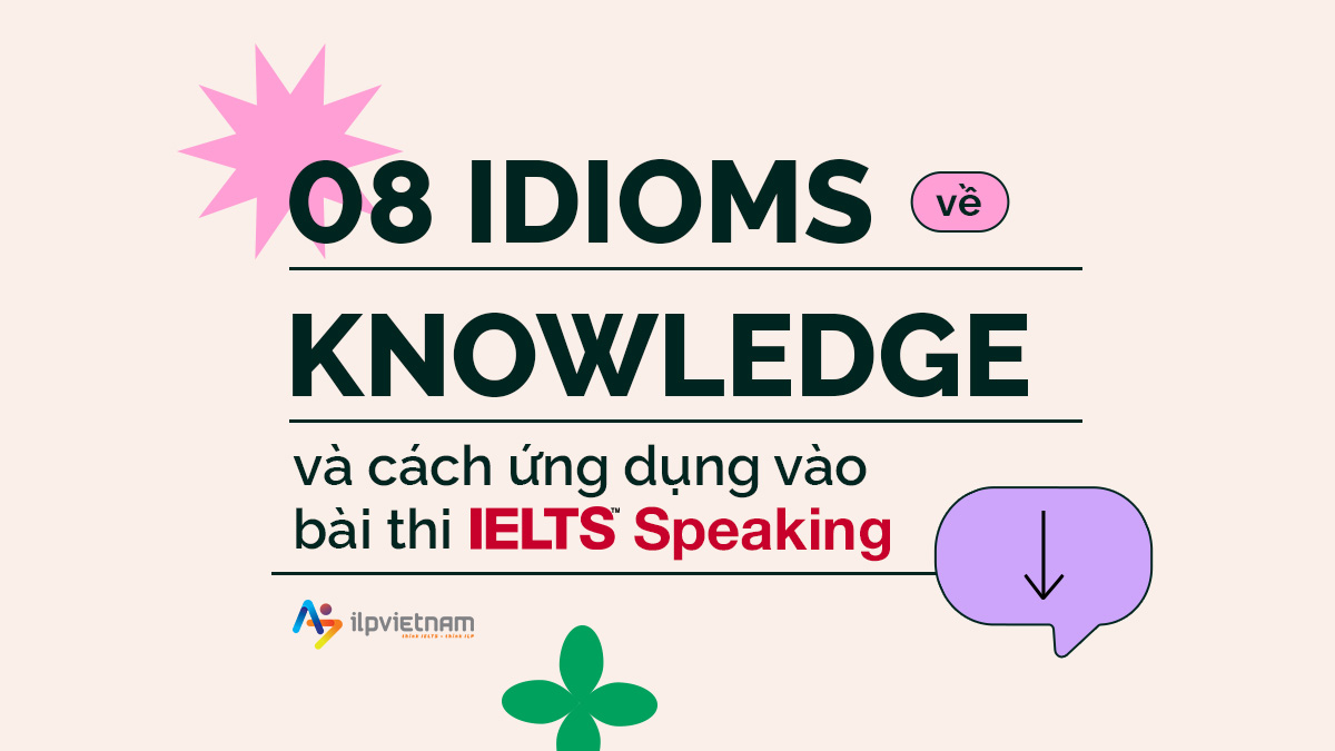 08 IDIOMS VỀ KNOWLEDGE VÀ CÁCH ỨNG DỤNG VÀO BÀI THI IELTS SPEAKING