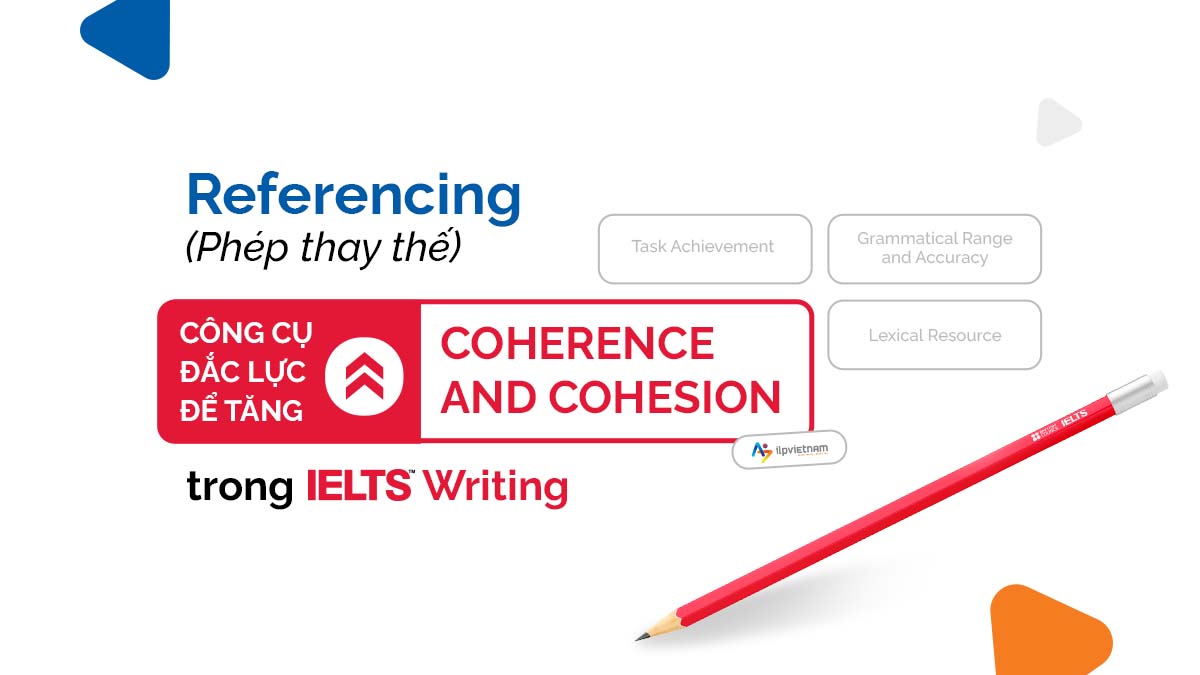 REFERENCING (PHÉP THAY THẾ) – CÔNG CỤ ĐẮC LỰC ĐỂ TĂNG COHERENCE AND COHESION TRONG WRITING