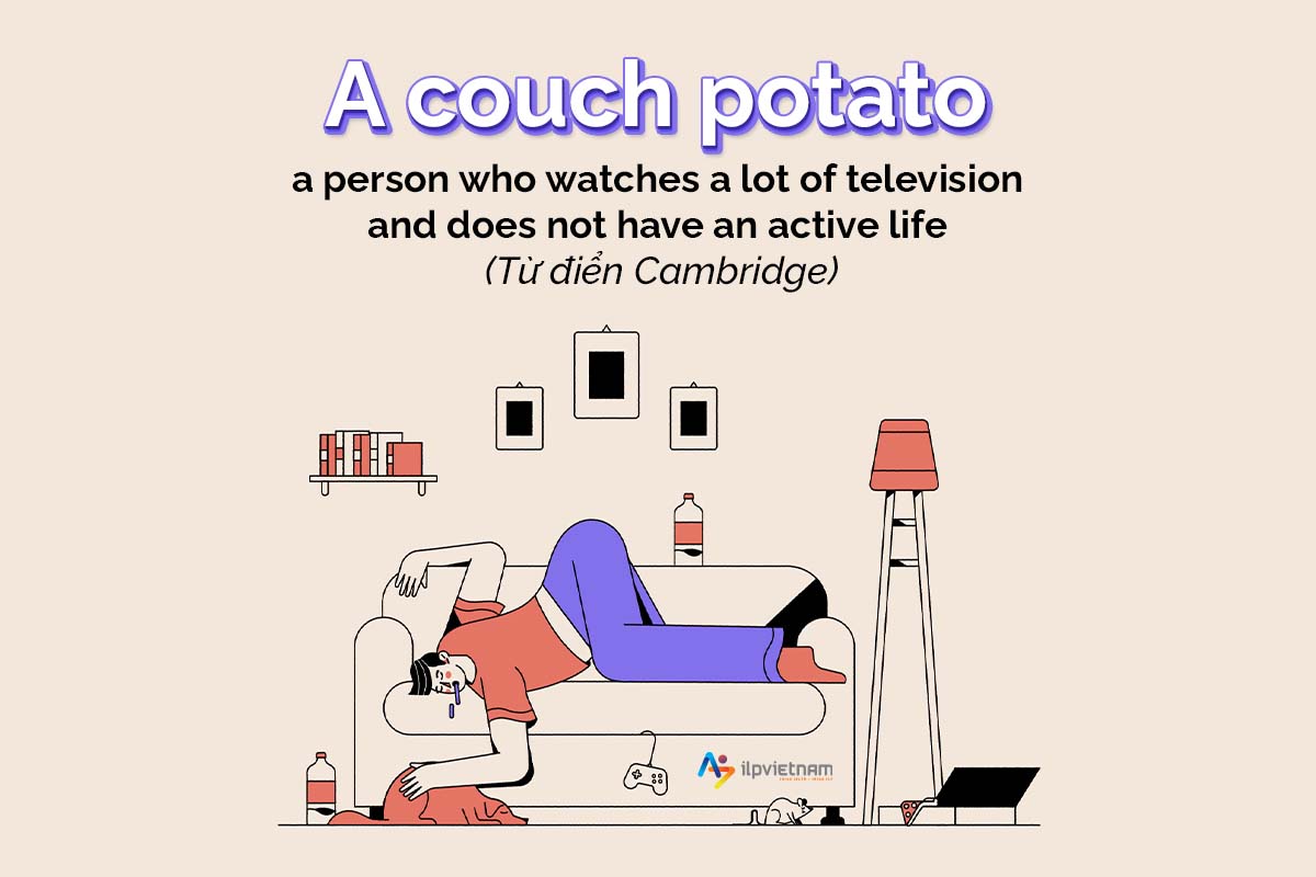  A couch potato - expressions miêu tả cảm xúc