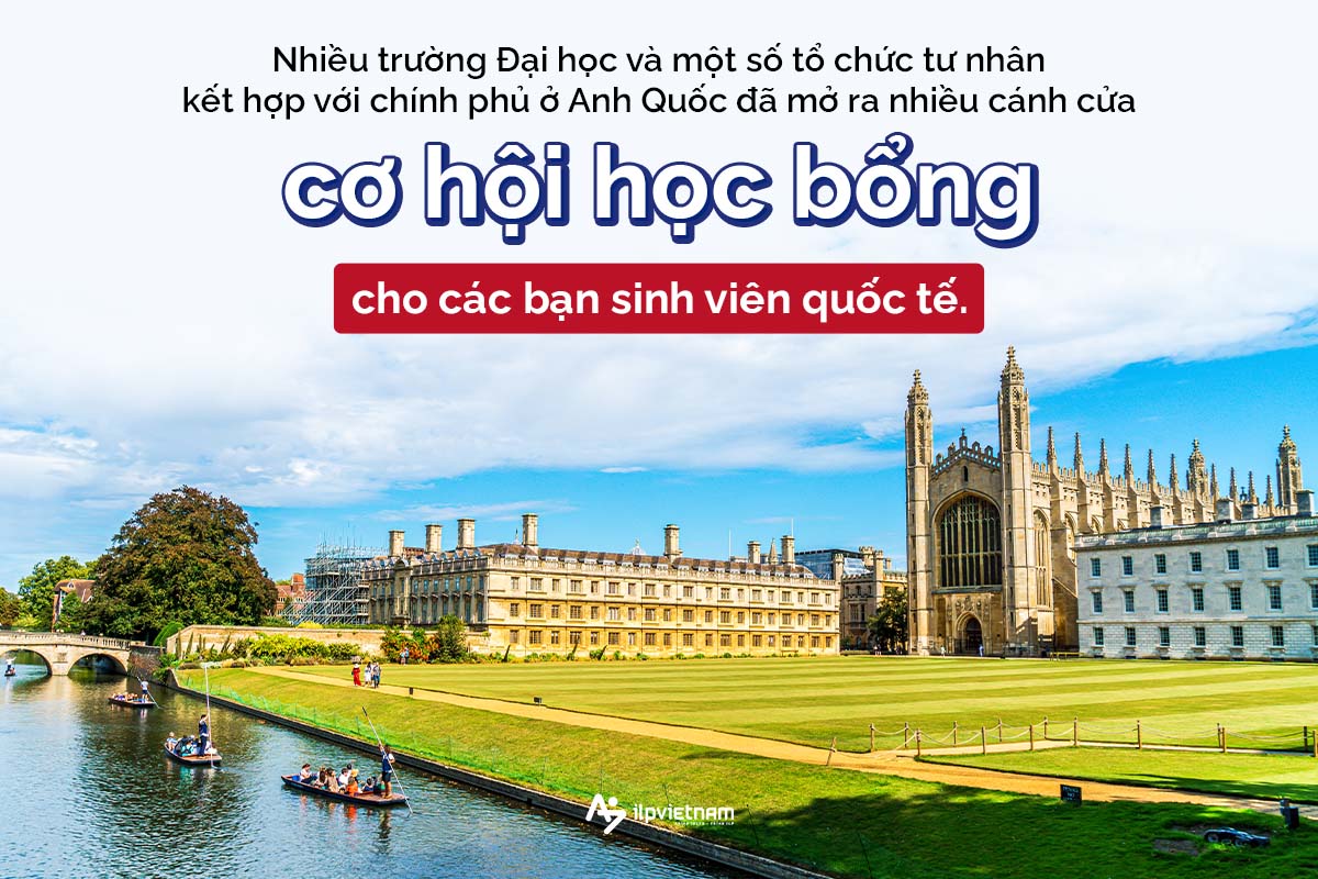 cơ hội học bổng khi du học anh