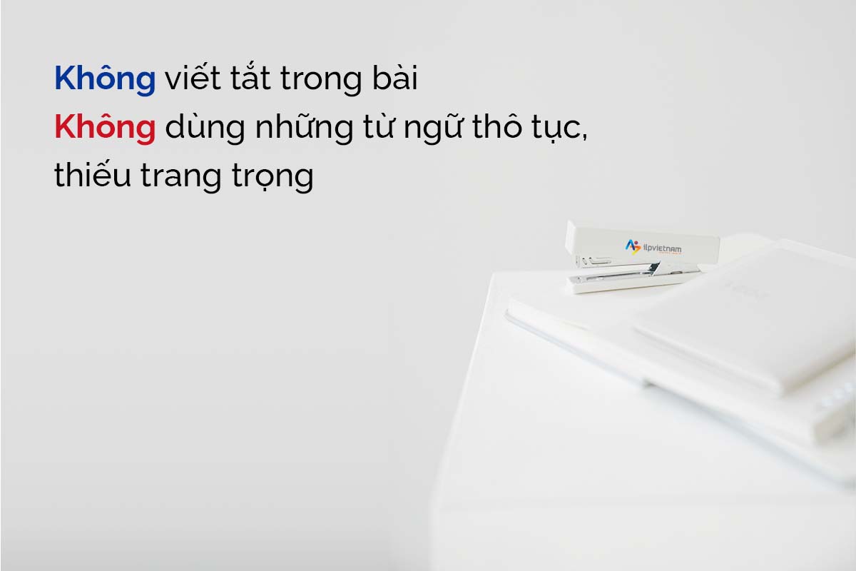 lưu ý khi sử dụng từ vựng trong bài thi ielts