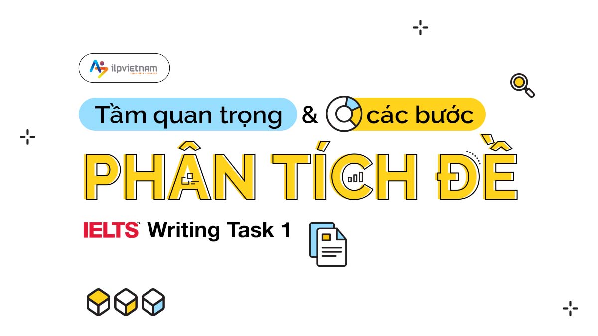 TẦM QUAN TRỌNG VÀ CÁC BƯỚC PHÂN TÍCH ĐỀ IELTS WRITING TASK 1