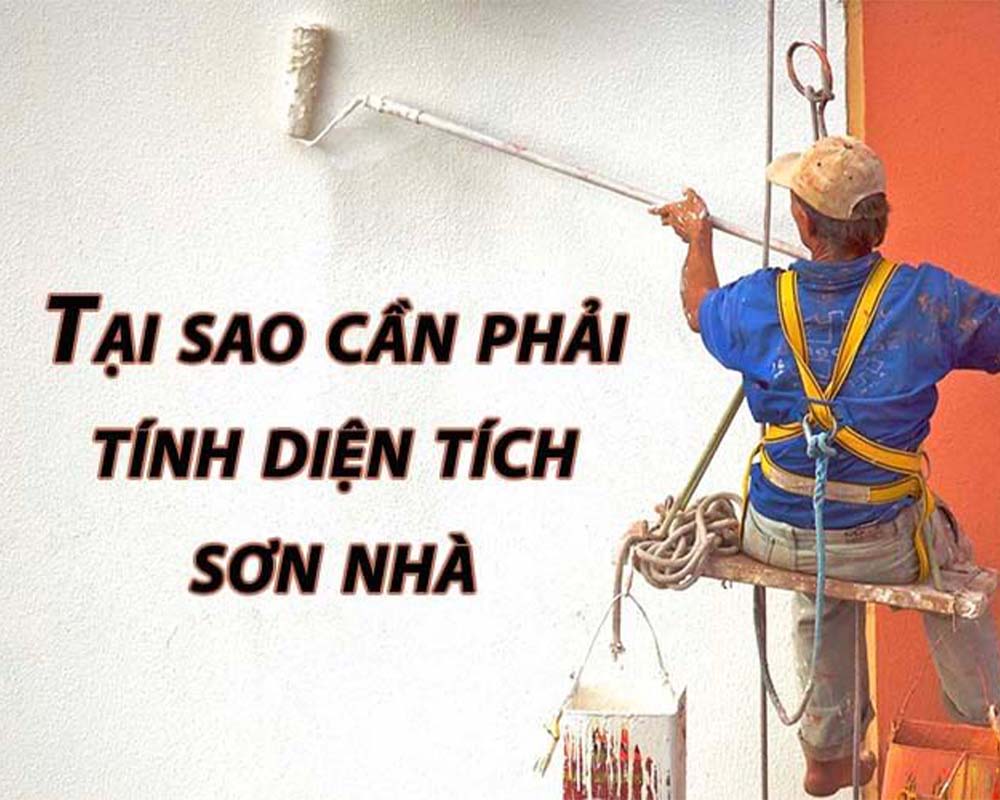 tính diện tích sơn nhà