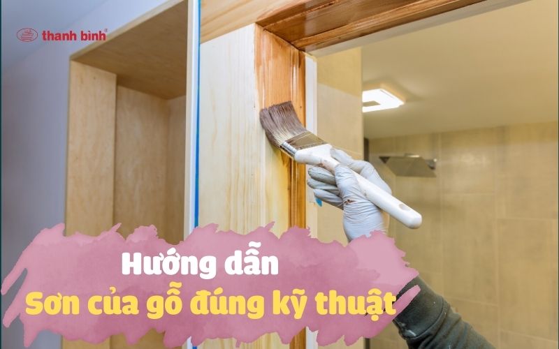 hướng dẫn sơn cửa gỗ cũ