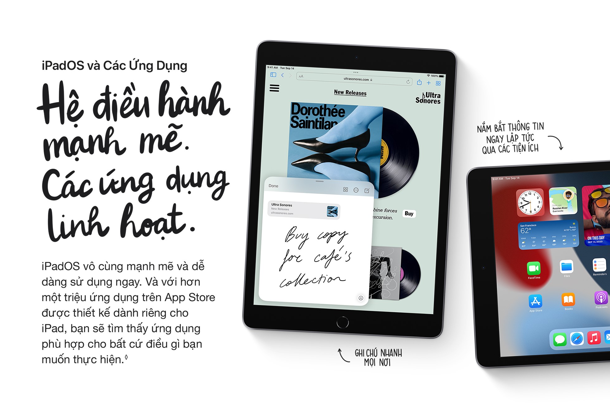 iPad 9 iPadOS và Các Ứng Dụng