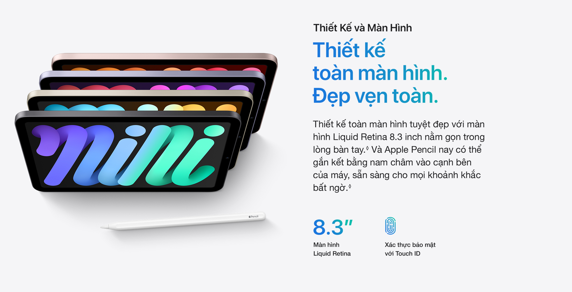 iPad mini 6 Thiết kế