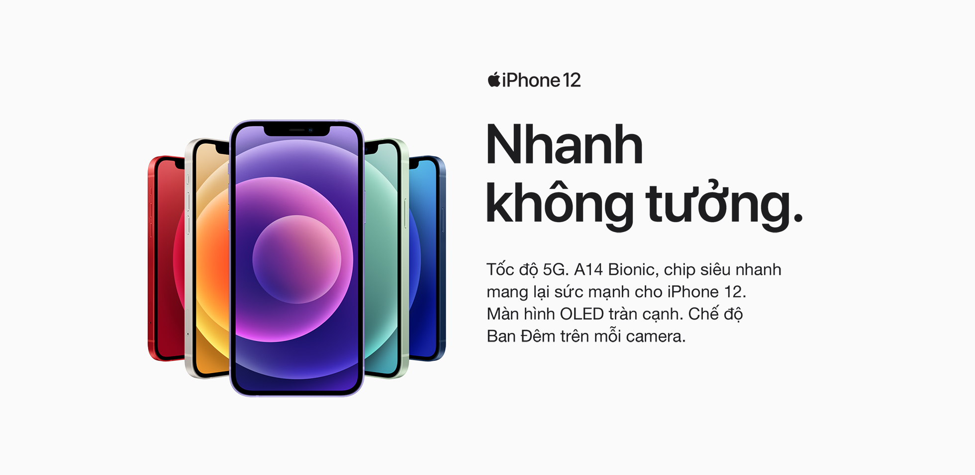 iPhone 12 mini Tính Năng & Thông Số Kỹ Thuật