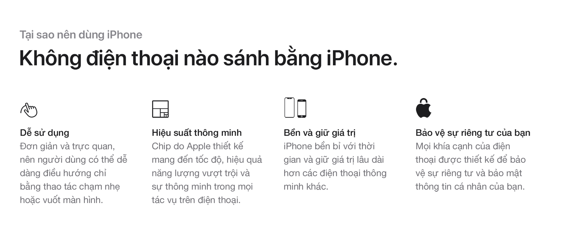 iPhone 12 mini - Tại sao nên dùng iPhone