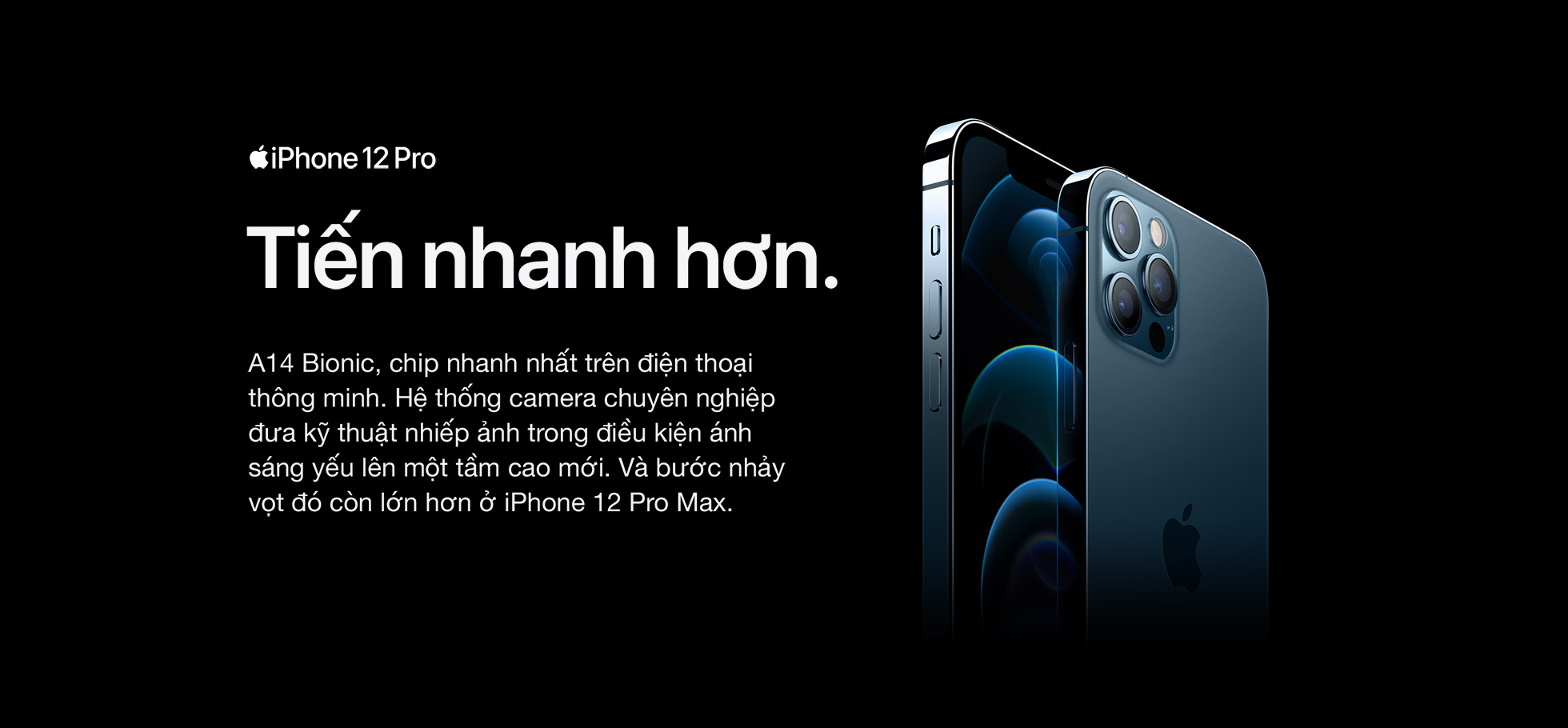 iPhone 12 Pro Max Tính Năng & Thông Số Kỹ Thuật