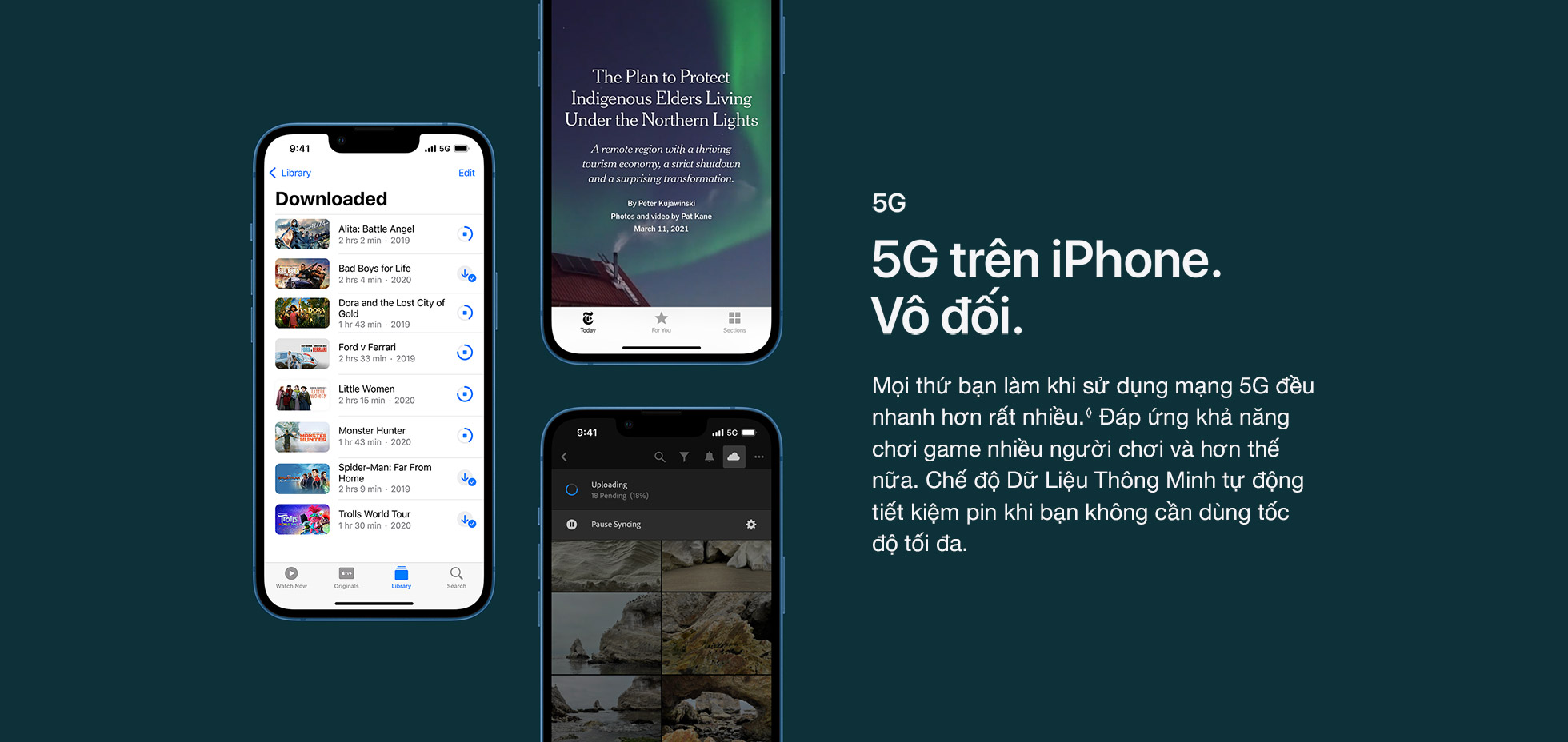 iPhone 13 Kết nối 5G