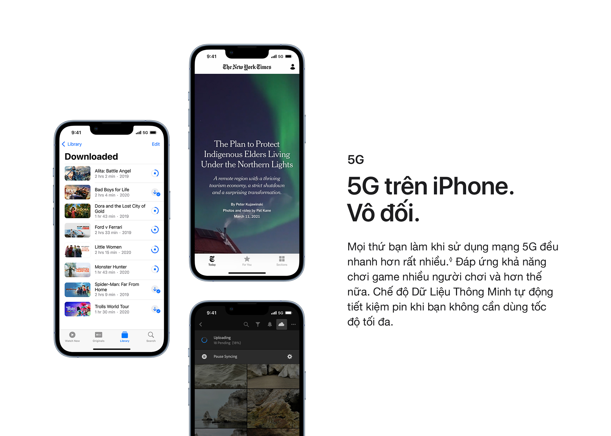 iPhone 13 Pro Kết nối 5G iPhone 13 Pro Kết nối 5G
