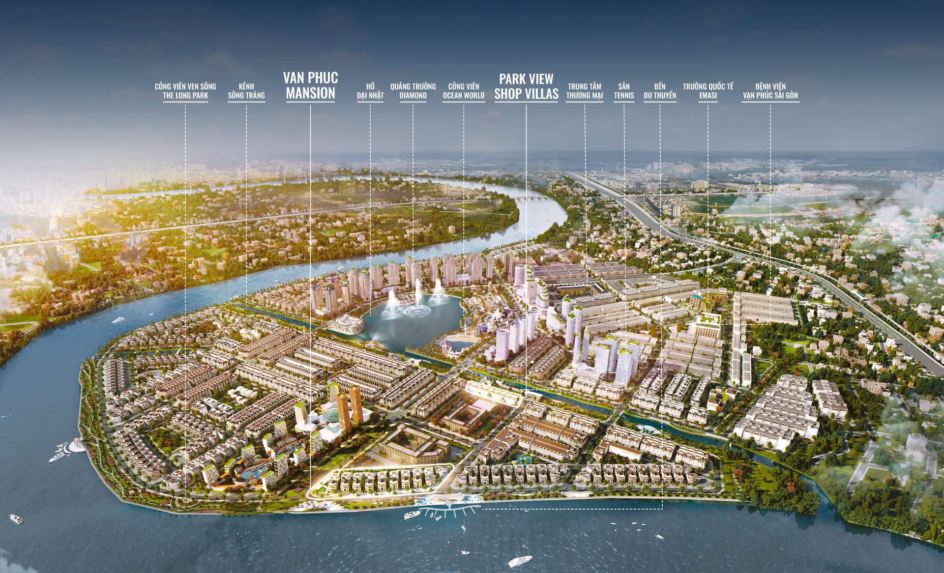 Map VẠN PHÚC CITY - Đất xanh Đà Nẵng
