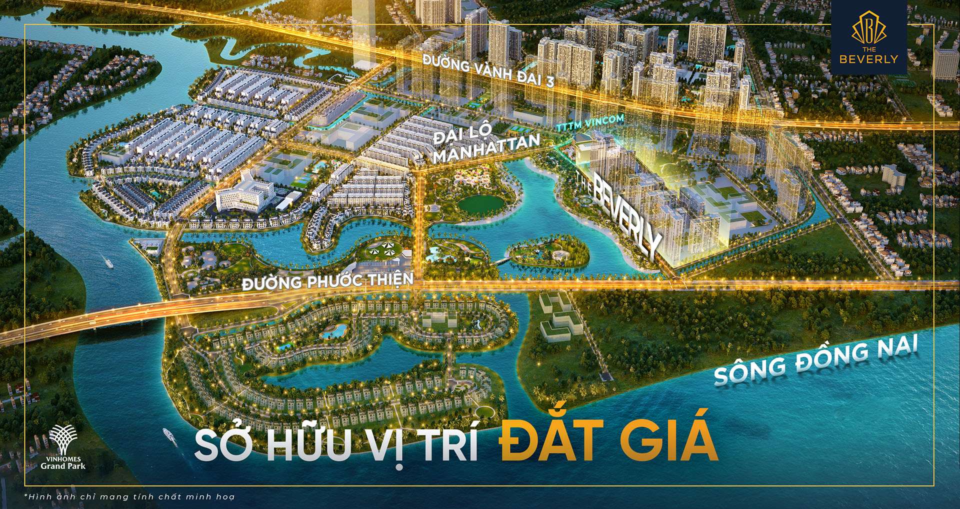 Map THE BEVERLY VINHOMES GRAND PARK - Đất xanh Đà Nẵng