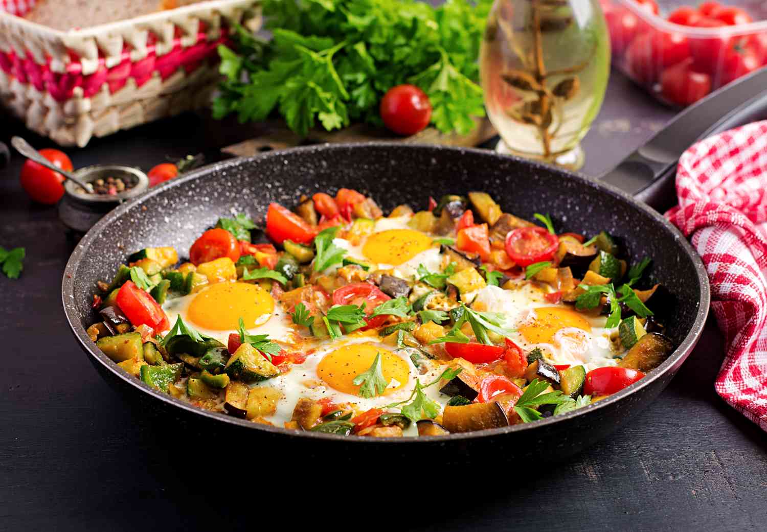 Cách Làm Món Shakshuka Chay Đơn Giản