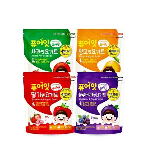 Sữa chua khô hữu cơ – Pure Eat – Việt quất – 6 month+ (16g)