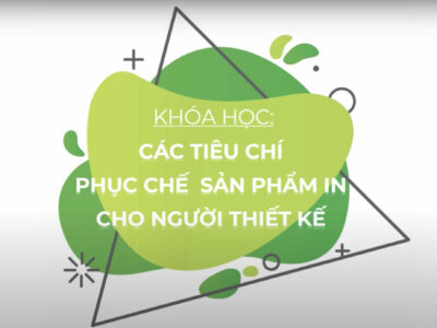 Các tiêu chí phục chế sản phẩm in cho người thiết kế