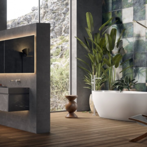 Bộ phòng tắm gỗ