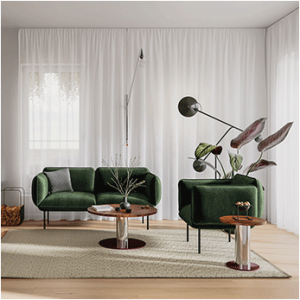 Bộ bàn ăn Spring màu tự nhiên