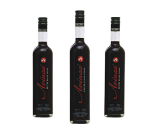 Coffee Black Vodka Wine Bottle