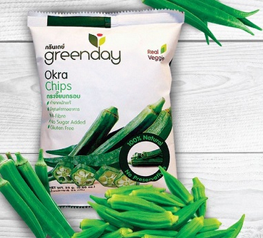 High-Quality Okra Original Flavor Chips 55g