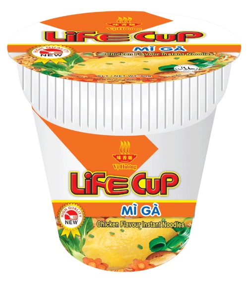 Chicken Flavour Instant Noodles in Cup 60G