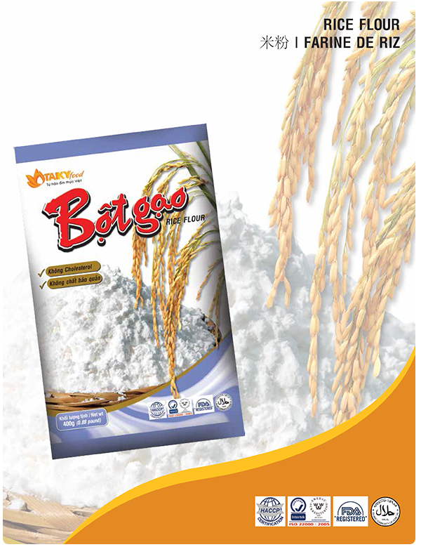 Vietnam High-Quality 100% Rice Flour 400Gr