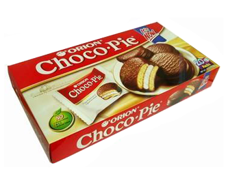 Orion Chocopie, Chocolate Cake with Cream (8 boxes/carton)