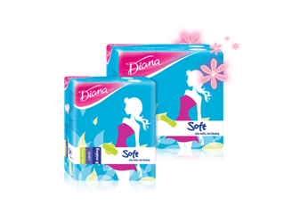 Diana Super- Soft, Super- Fresh Sanitary Napkin