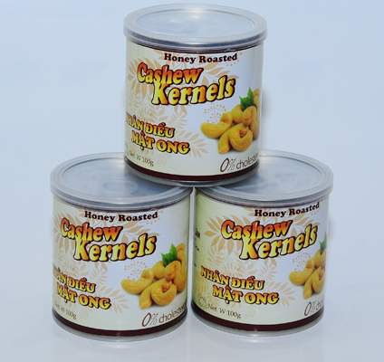 Vietnam Honey Roasted Cashew Kernals 200Gr