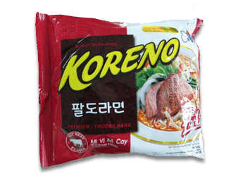 Hot Beef Flavour Instant Noodle