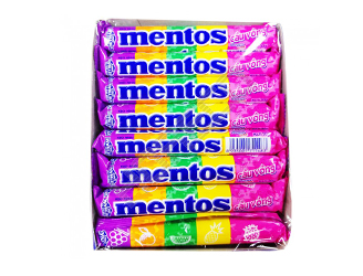 16rolls x 24box Mentos Mint