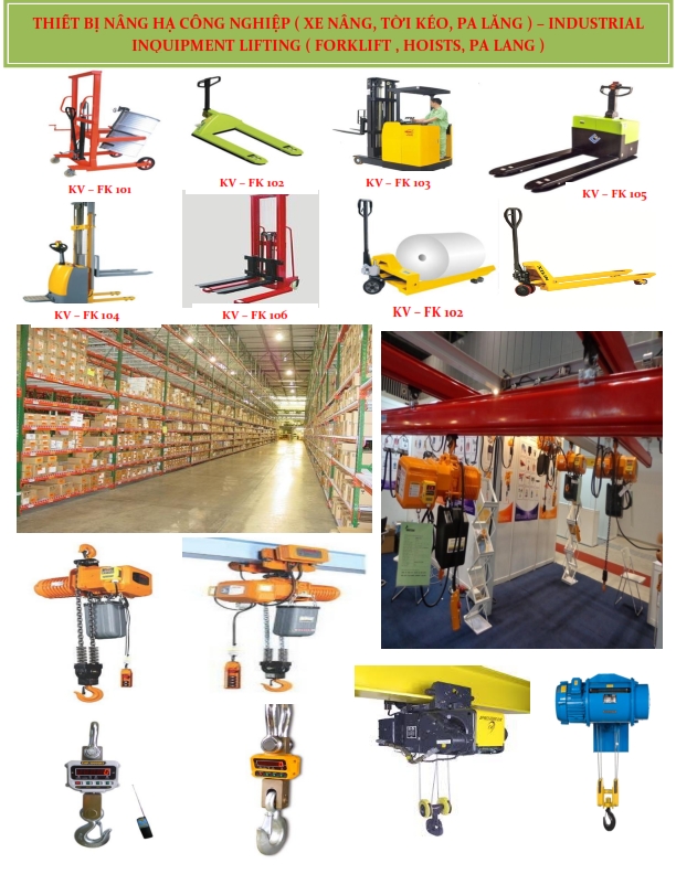 Vietnam Industrial Lifting Equipment