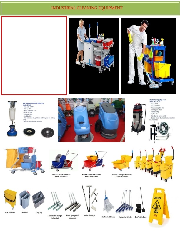 Vietnam industrial cleaning equipment