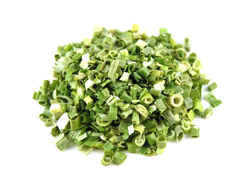 Vietnam High-Quality Natural dried vegetable Dehydrated Green Onions / Dried Scallions for Sale